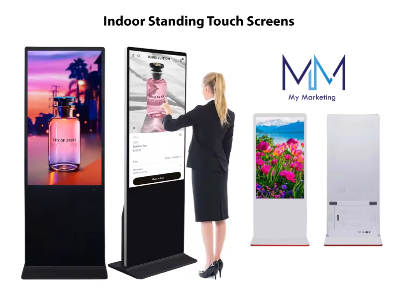 Indoor-standing-Touch-screens